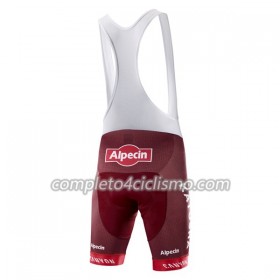 2018 Team Katusha Alpecin Pantaloncino con bretelle N001